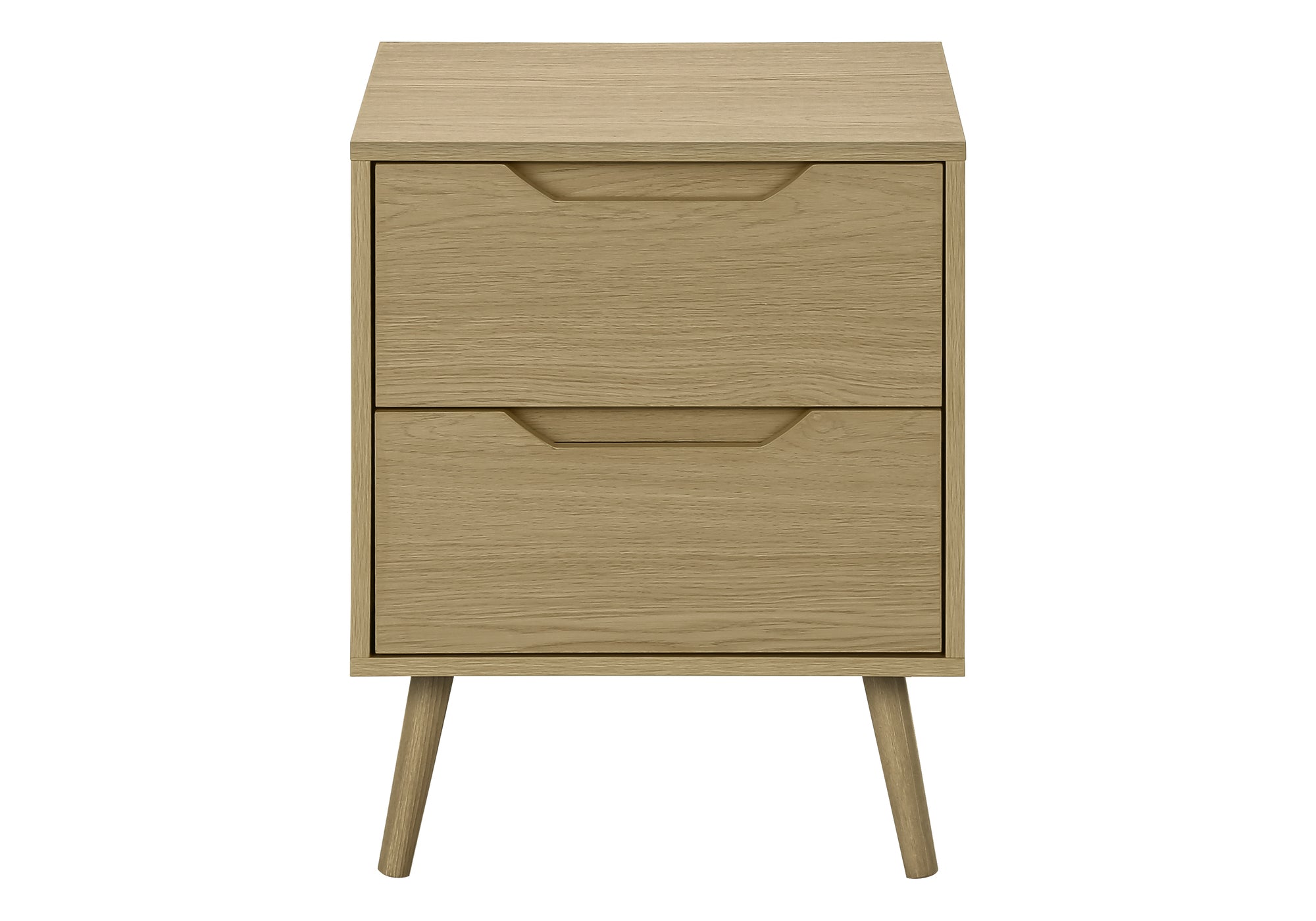 Accent Table - 24"H / End Table With 2 Drawers-Accent Table-DECOROLALA