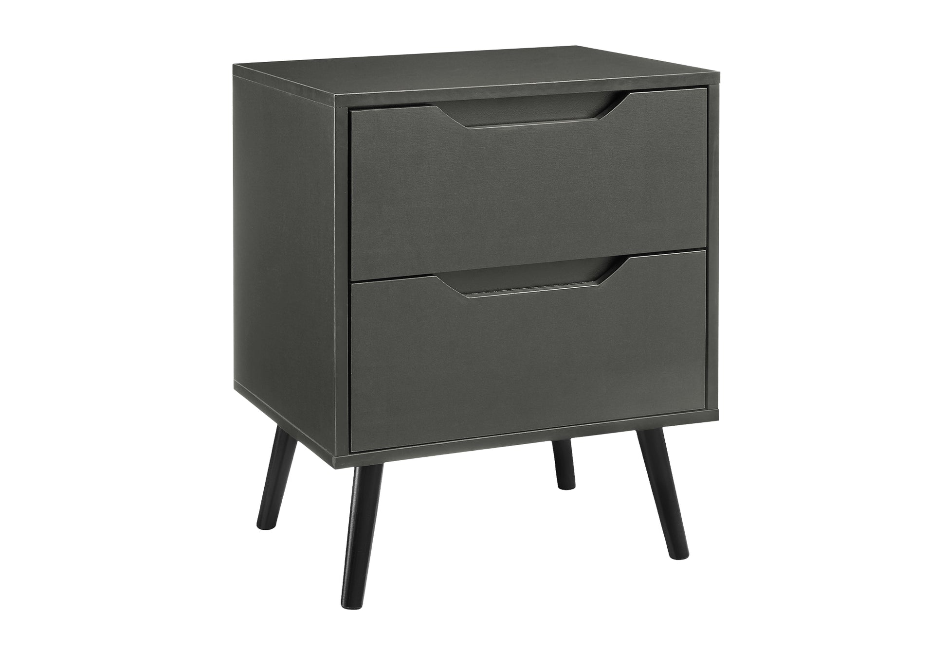 Accent Table - 24"H / End Table With 2 Drawers-Accent Table-DECOROLALA