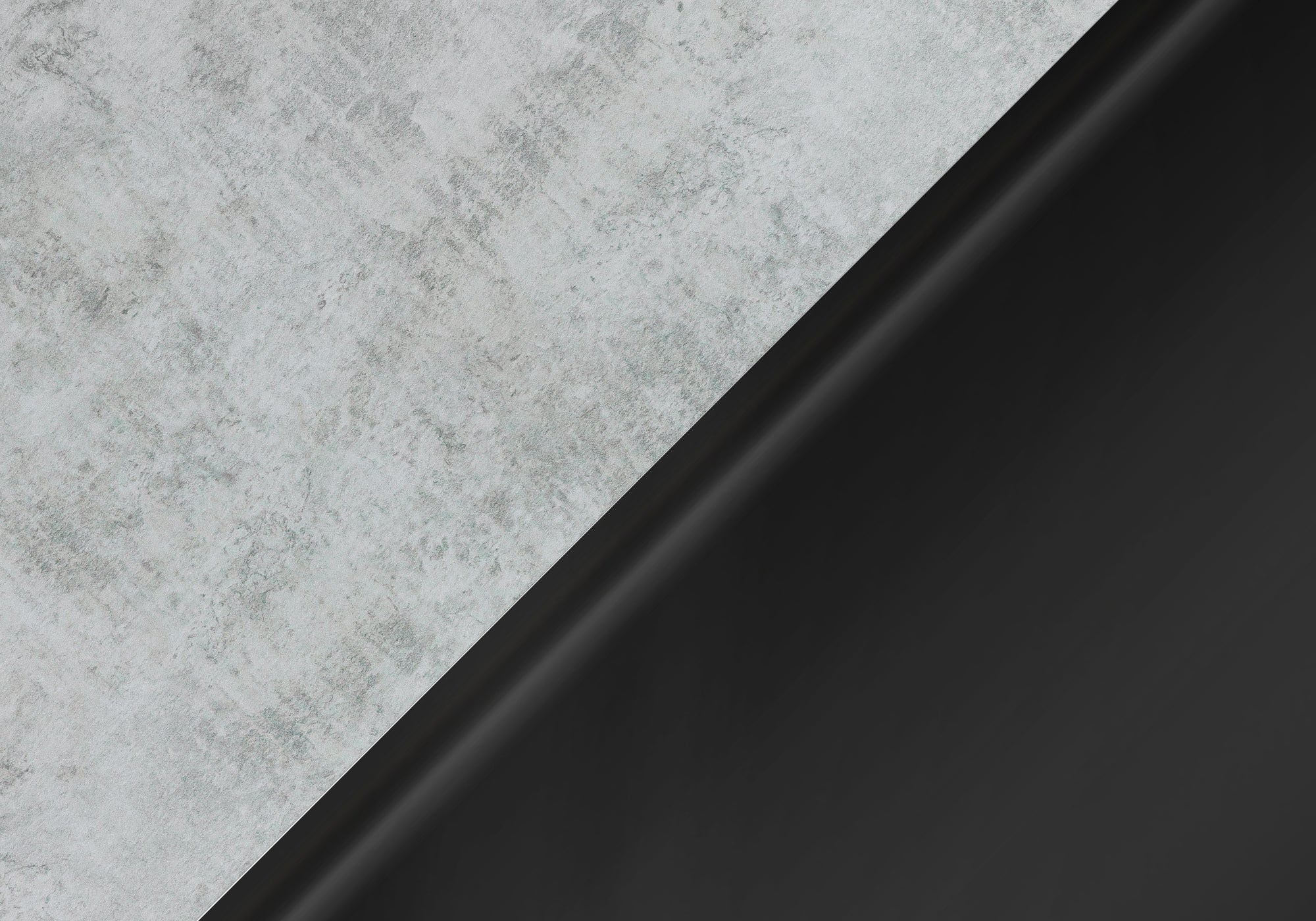 Accent Table - 24"H / Grey Cement / Black Nickel Metal-Nightstand-DECOROLALA