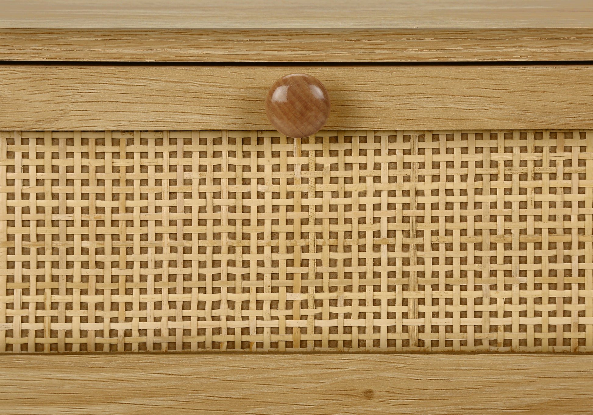 Accent Table - 24"H / Natural / Natural Drawer-Accent Table-DECOROLALA