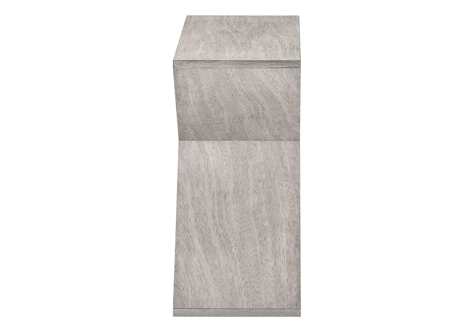 Accent Table 24"H Washed Grey Veneer End Table-Accent Table-DECOROLALA