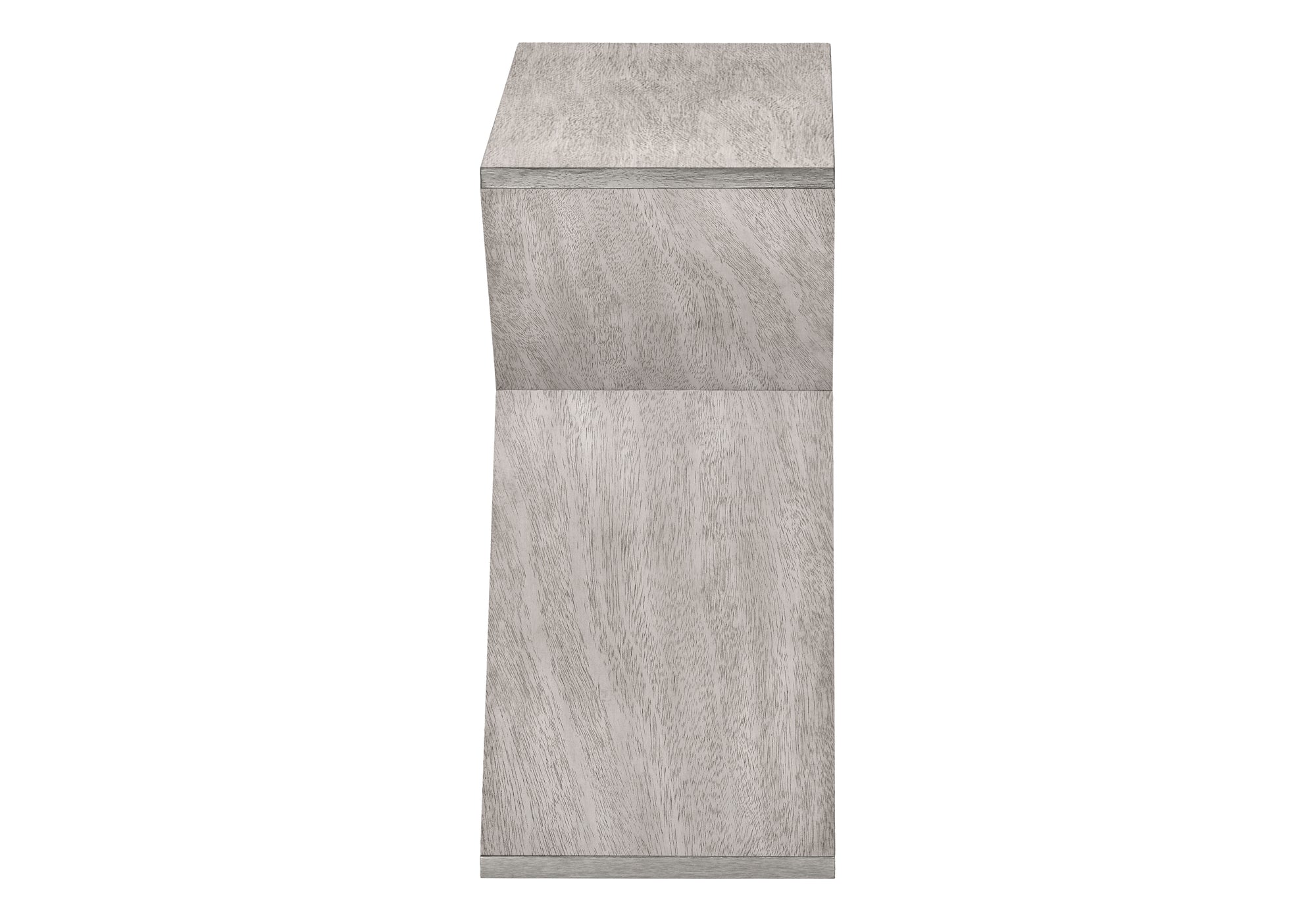 Accent Table 24"H Washed Grey Veneer End Table-Accent Table-DECOROLALA