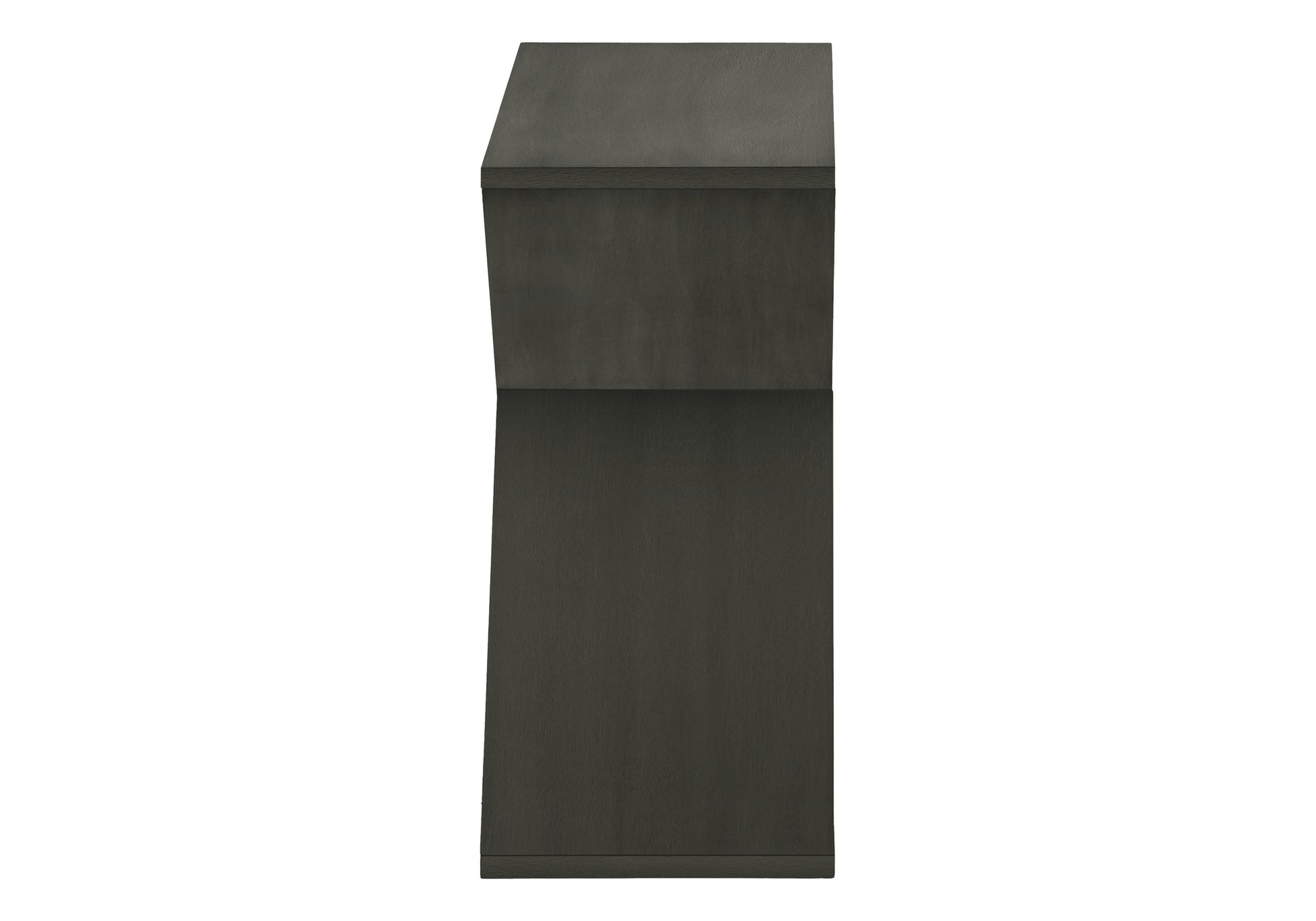 Accent Table 24"H Washed Grey Veneer End Table-Accent Table-DECOROLALA