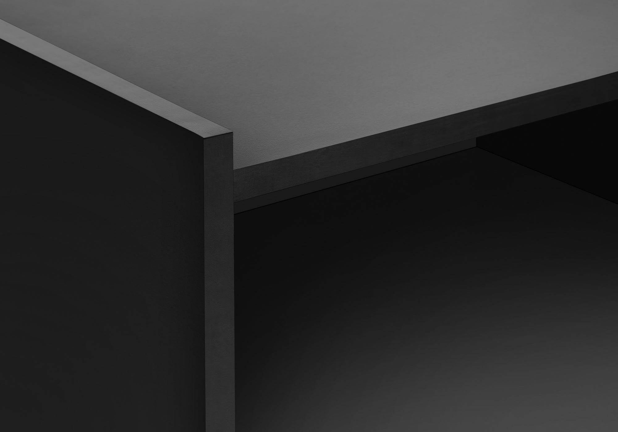 Accent Table - 24"H / White End Table With 1 Drawer-Accent Table-DECOROLALA