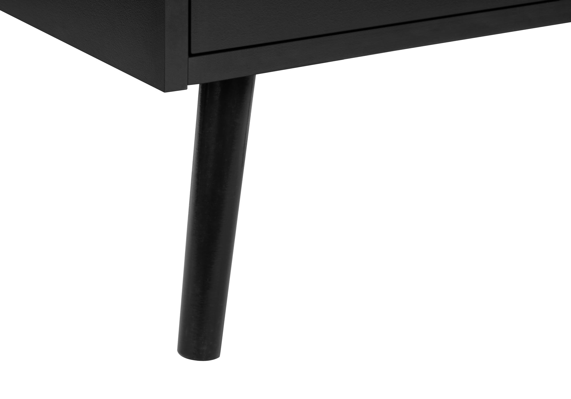 Accent Table - 24"H / White End Table With 1 Drawer-Accent Table-DECOROLALA