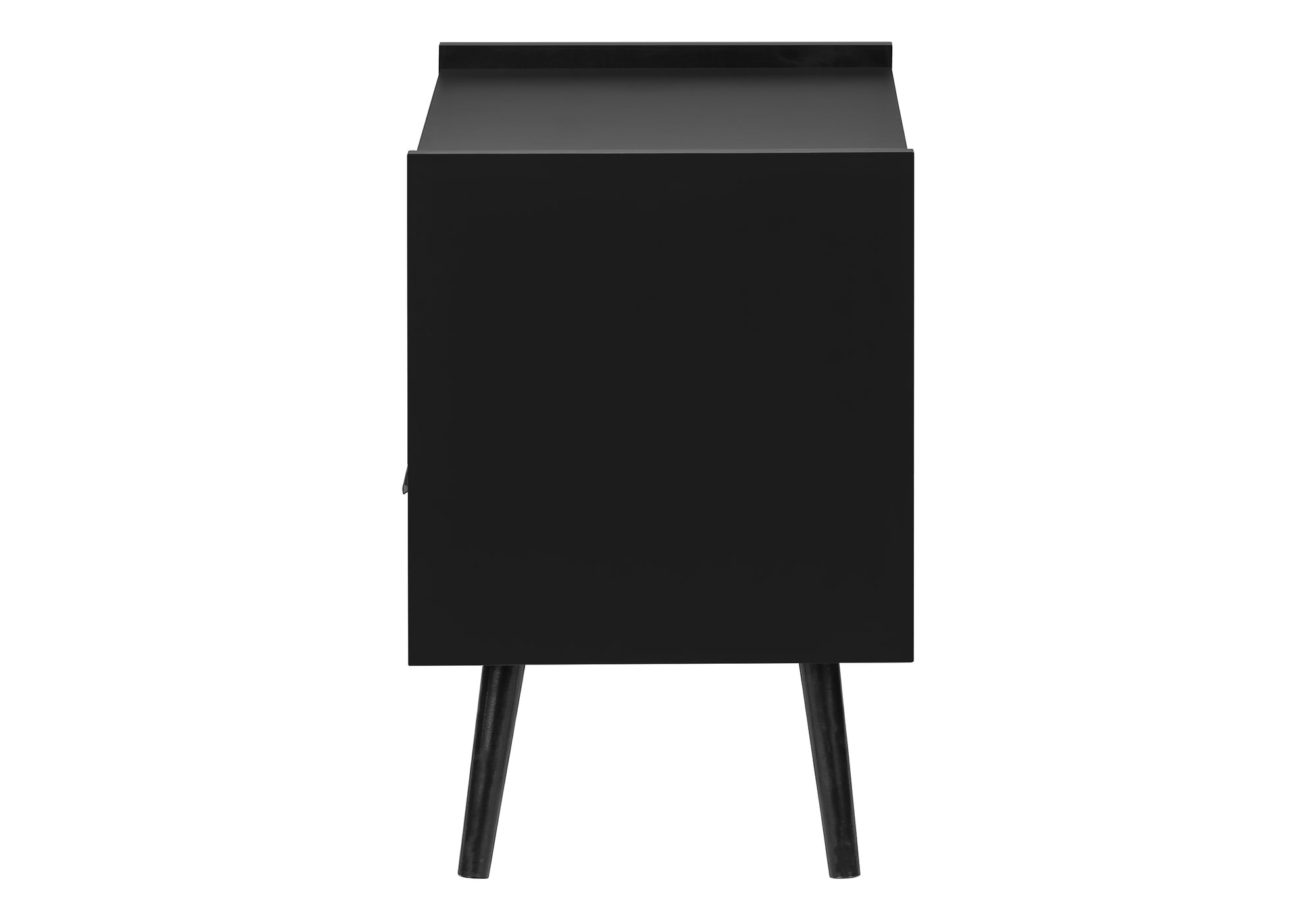 Accent Table 24"H White End Table with Drawer-Accent Table-DECOROLALA