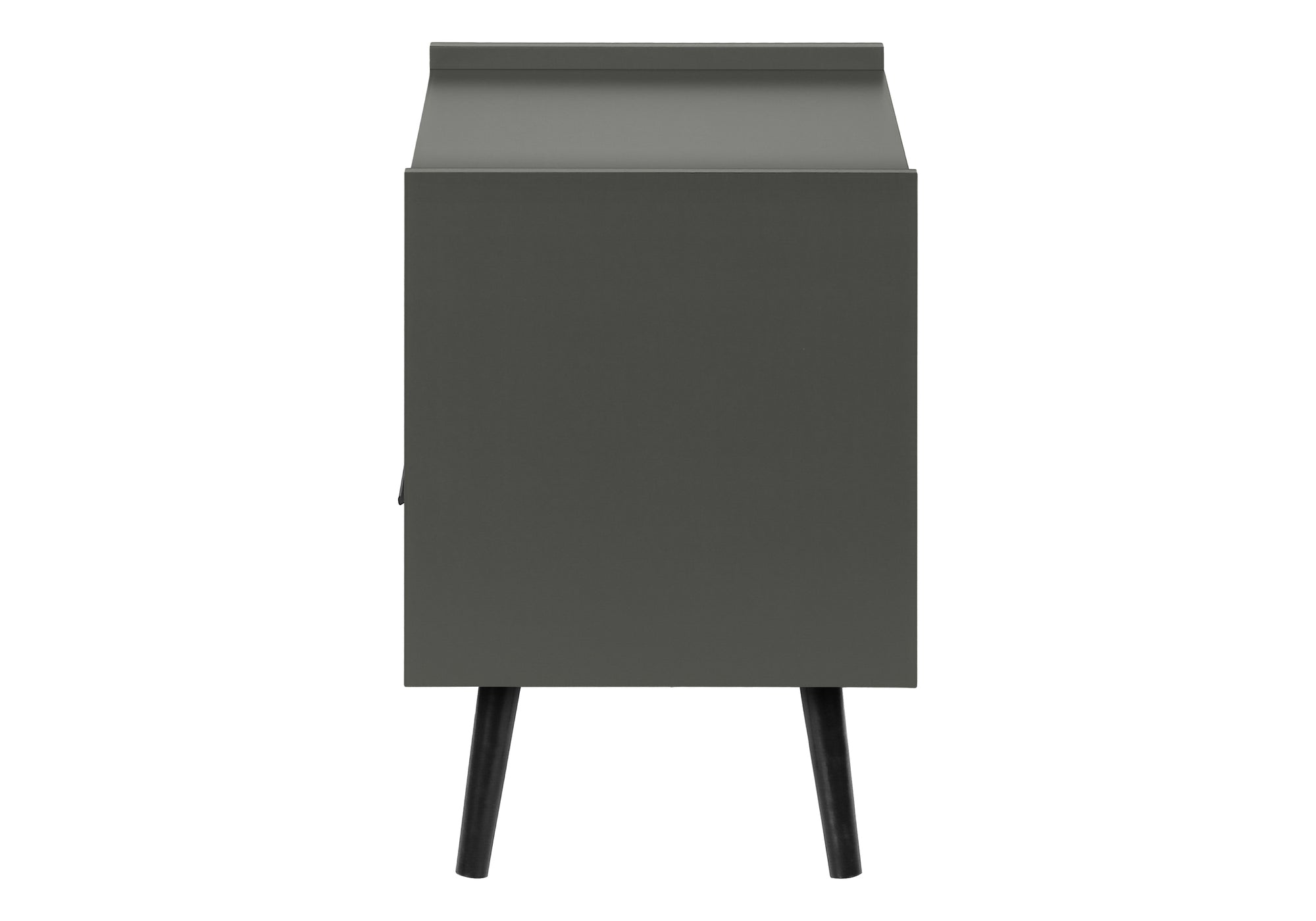 Accent Table 24"H White End Table with Drawer-Accent Table-DECOROLALA