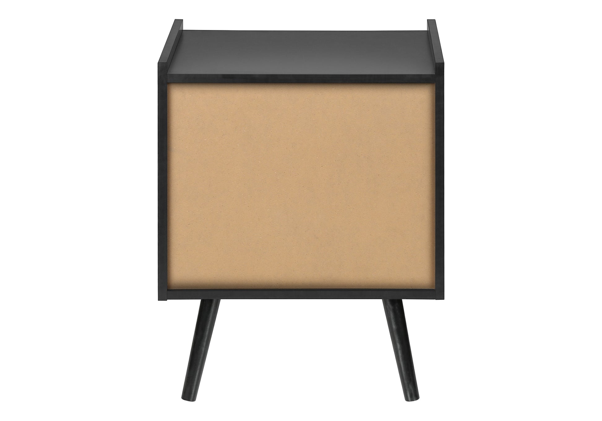 Accent Table 24"H White End Table with Drawer-Accent Table-DECOROLALA