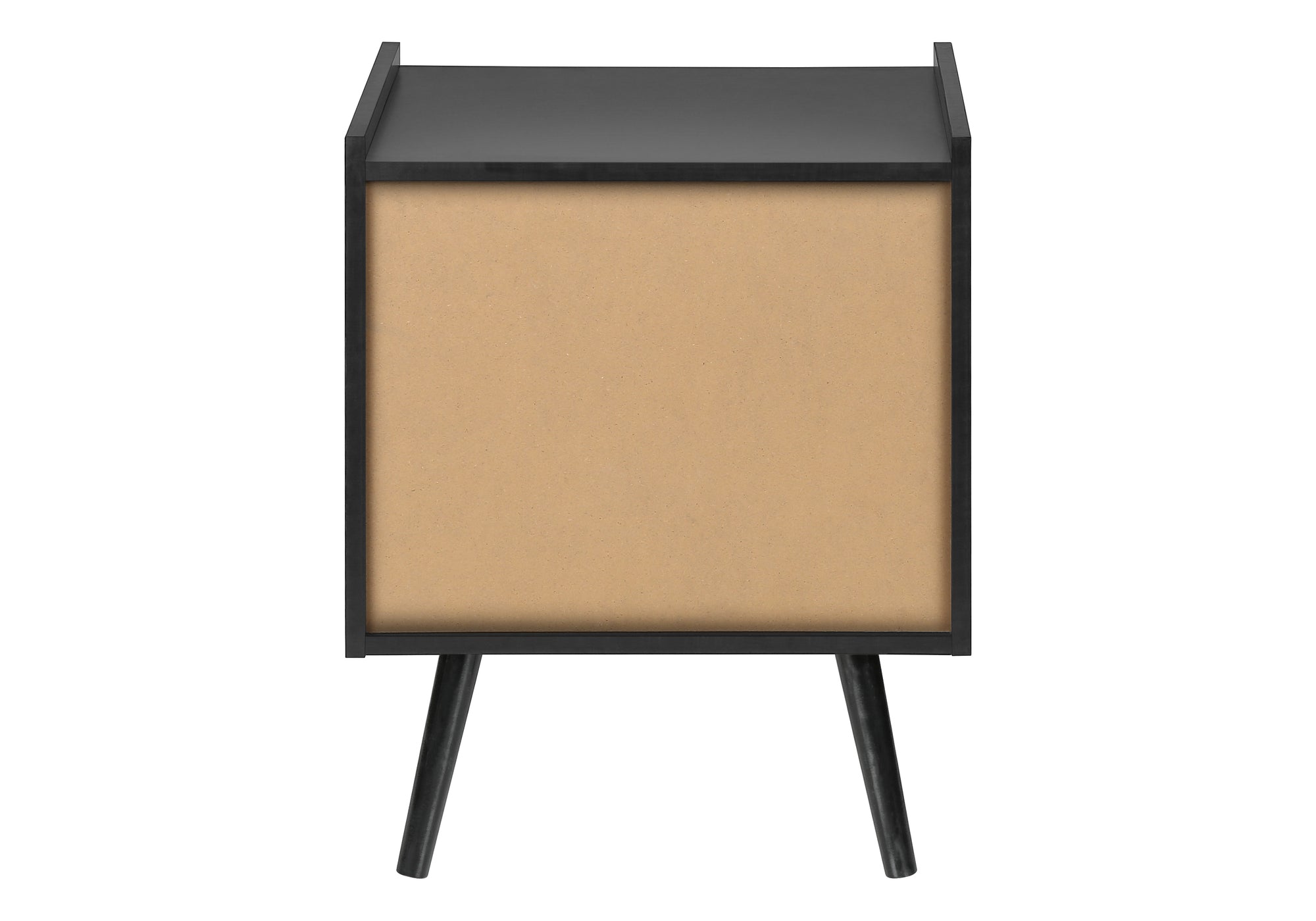 Accent Table 24"H White End Table with Drawer-Accent Table-DECOROLALA