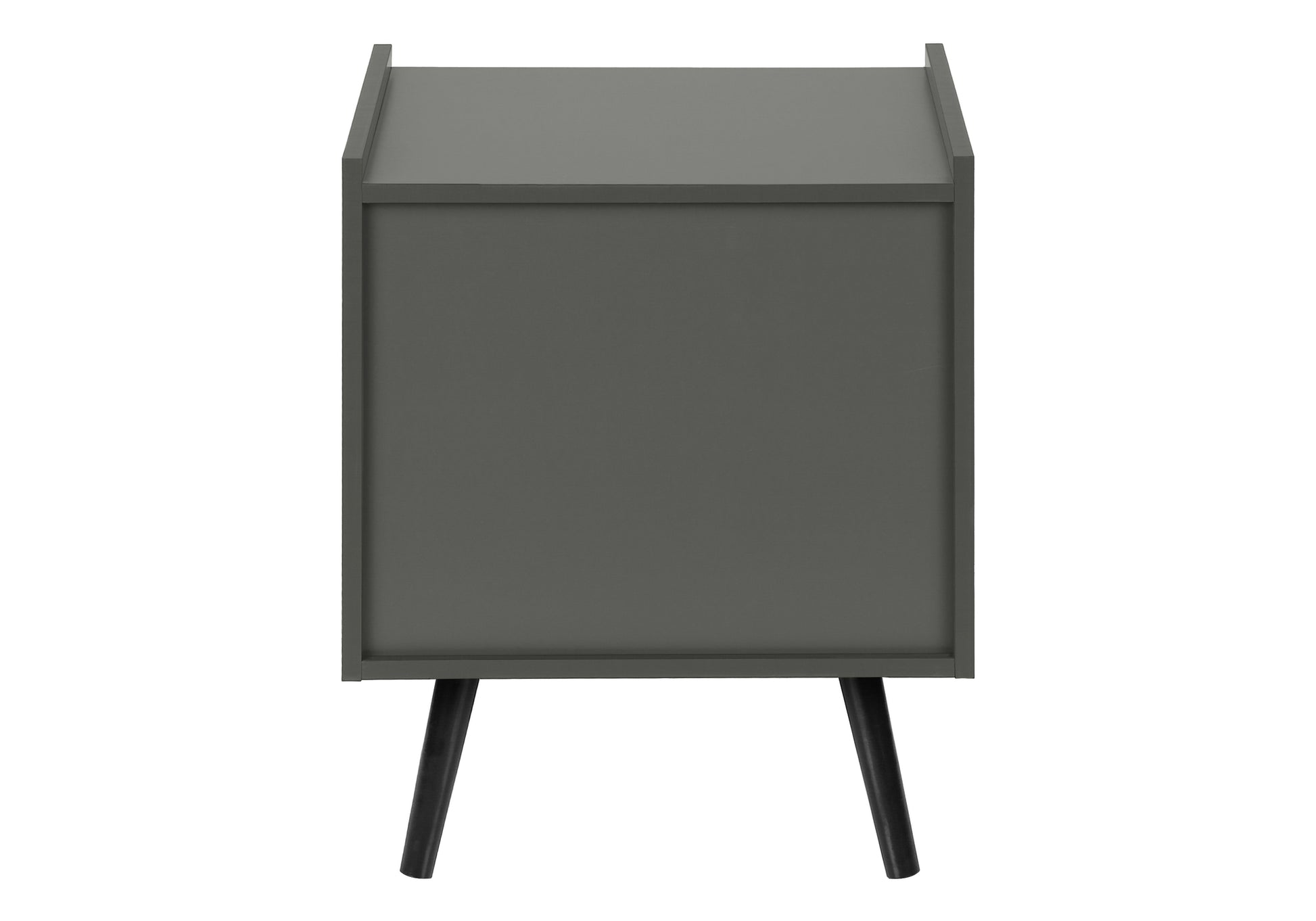 Accent Table 24"H White End Table with Drawer-Accent Table-DECOROLALA