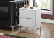 Accent Table 24"H with 2 Drawers-Accent Table-DECOROLALA