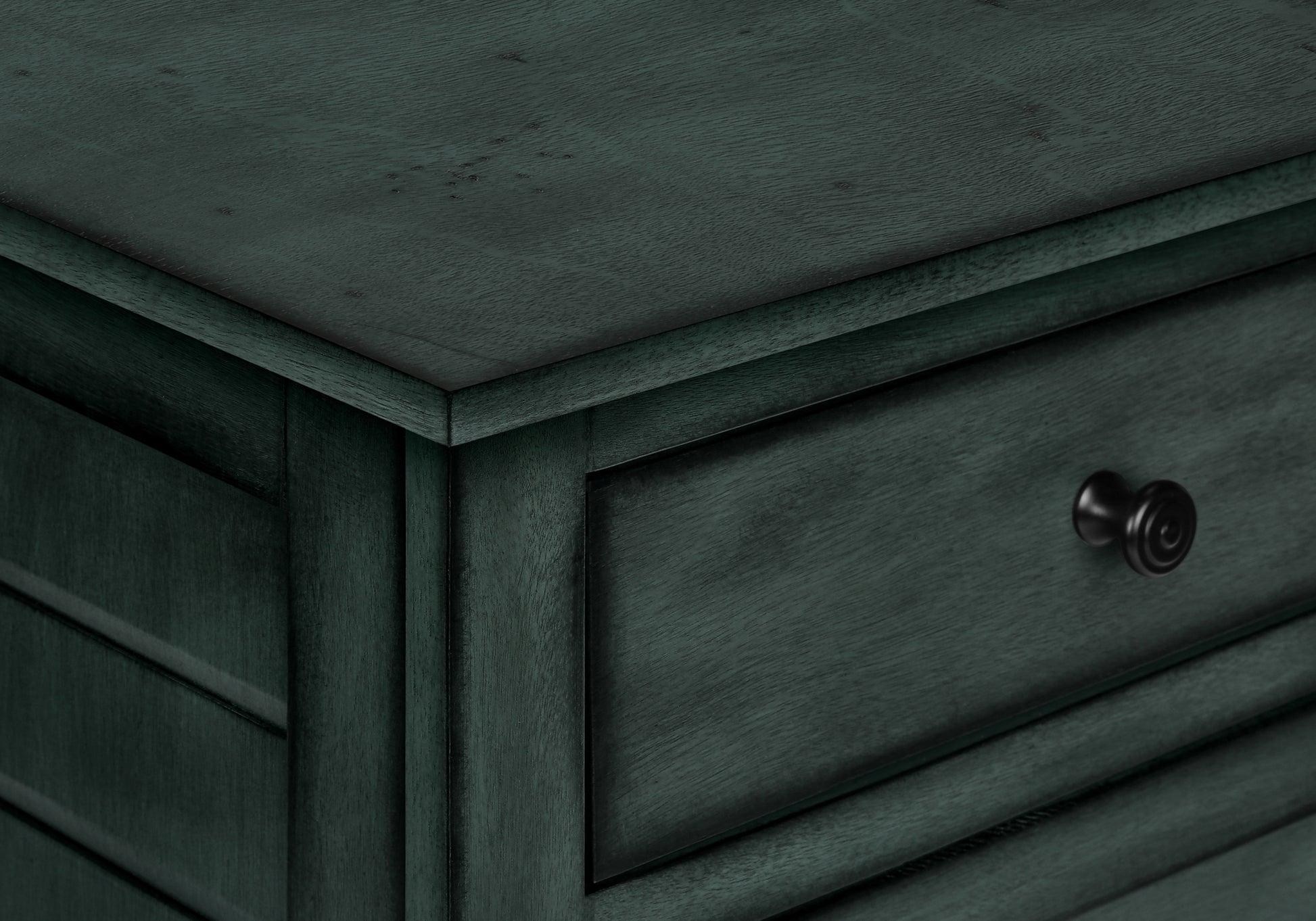 Accent Table - 25"H / Antique Veneer End Table-Accent Table-DECOROLALA