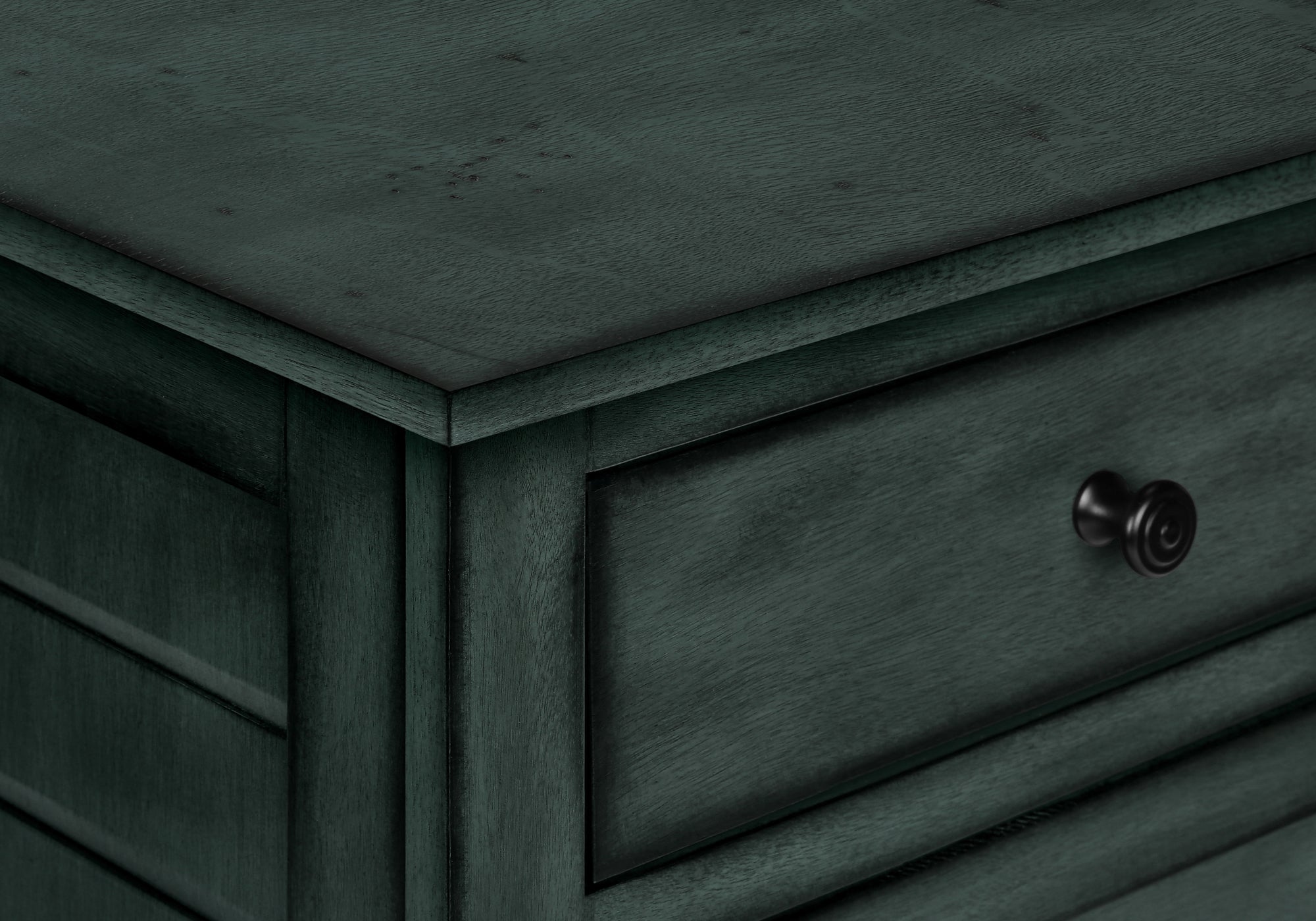 Accent Table - 25"H / Antique Veneer End Table-Accent Table-DECOROLALA