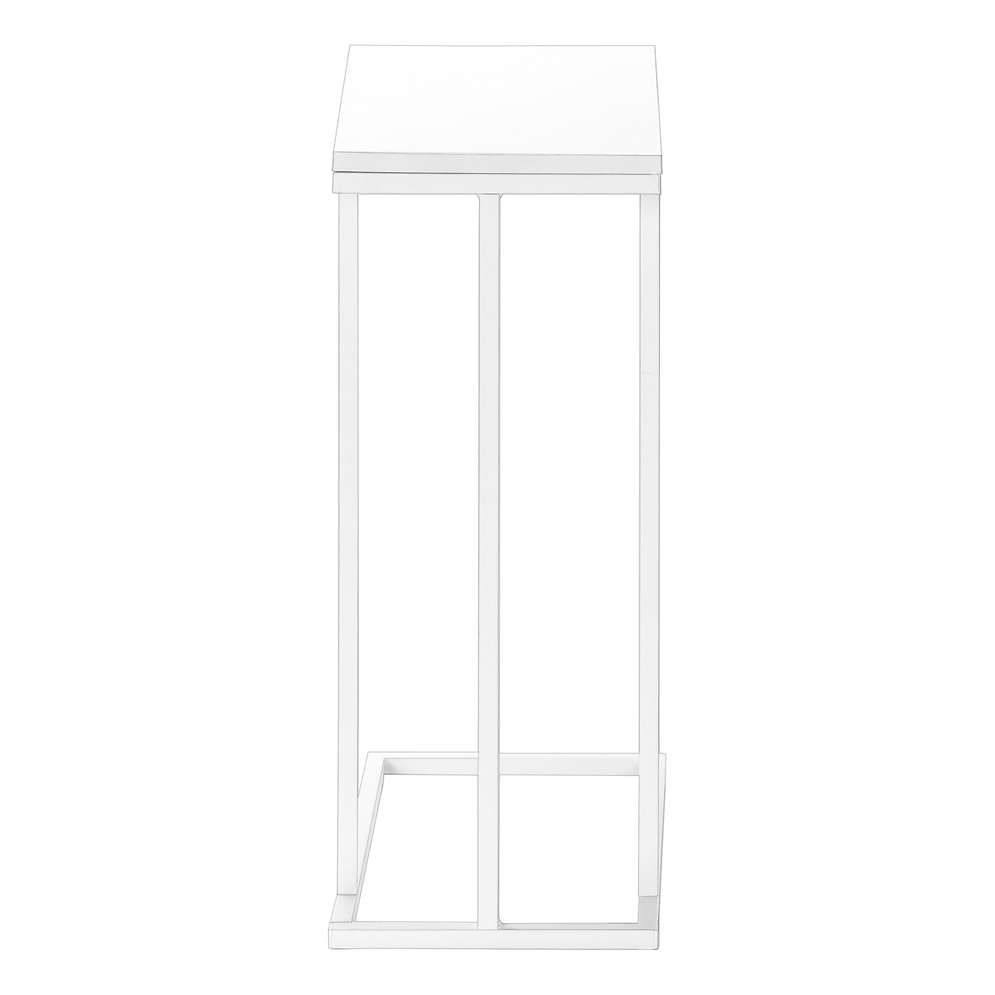 Accent Table - 25"H - Black Laminate C Shape-Accent Table-DECOROLALA