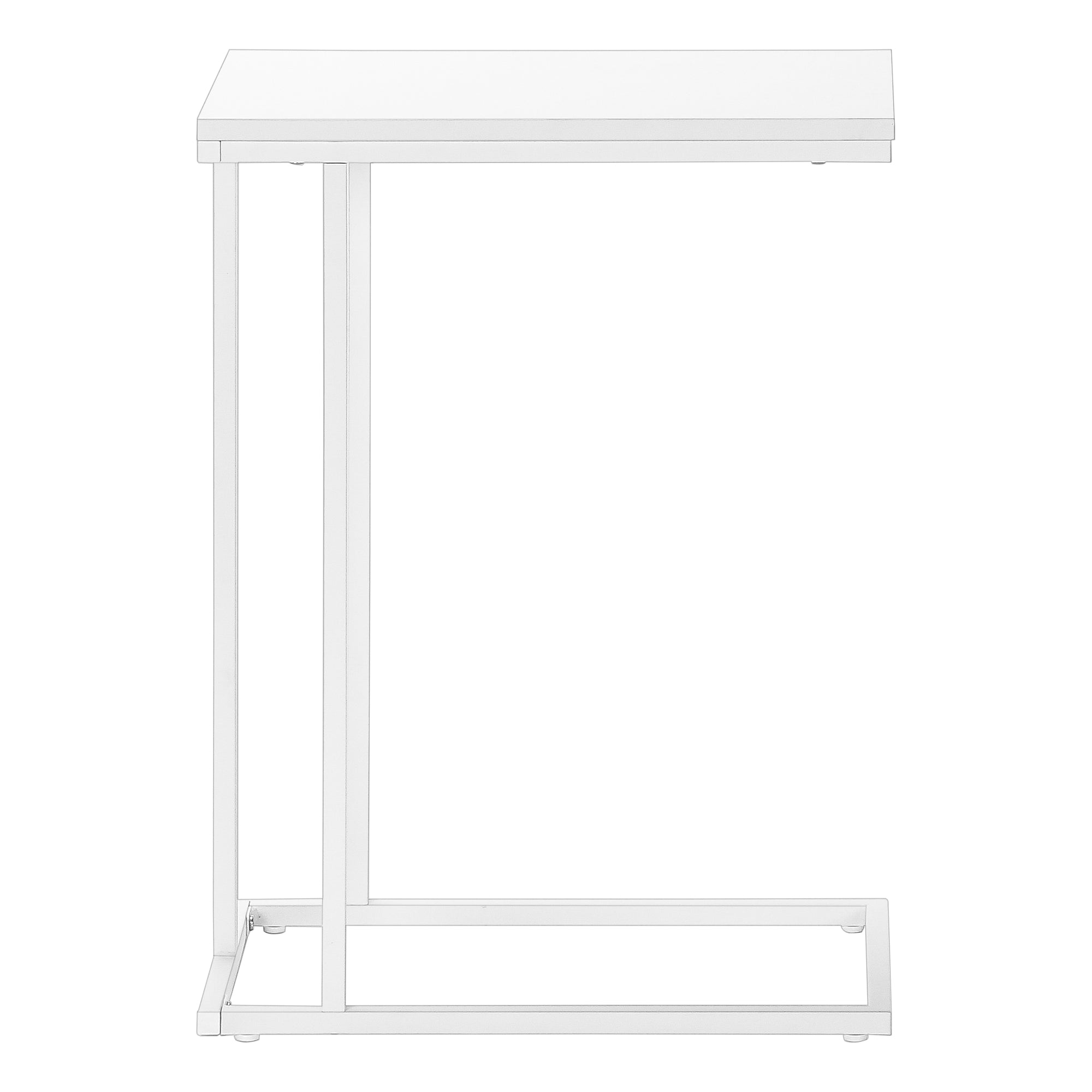 Accent Table - 25"H - Black Laminate C Shape-Accent Table-DECOROLALA