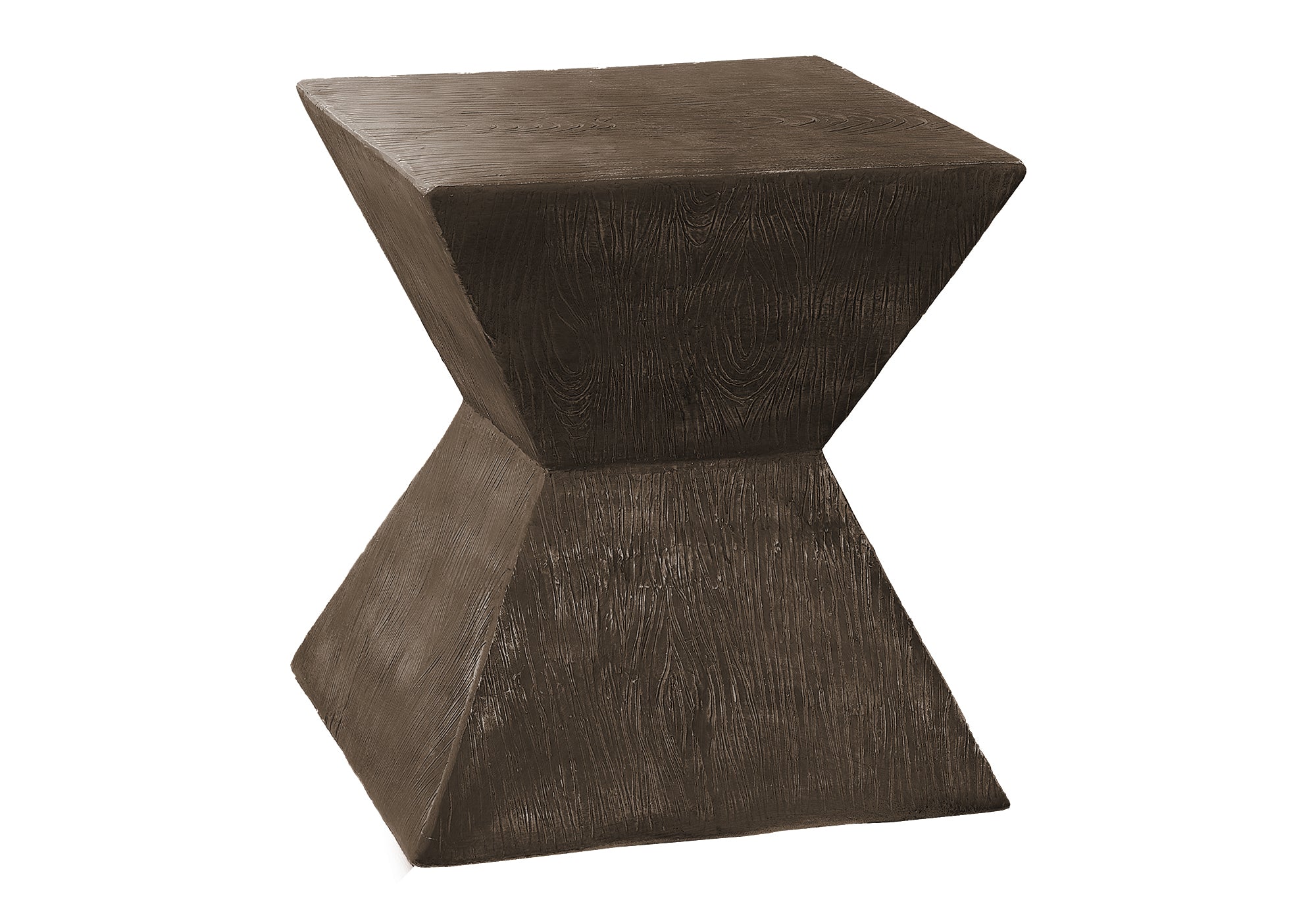 Accent Table - 25"H / Grey Indoor Or Outdoor-Accent Table-DECOROLALA