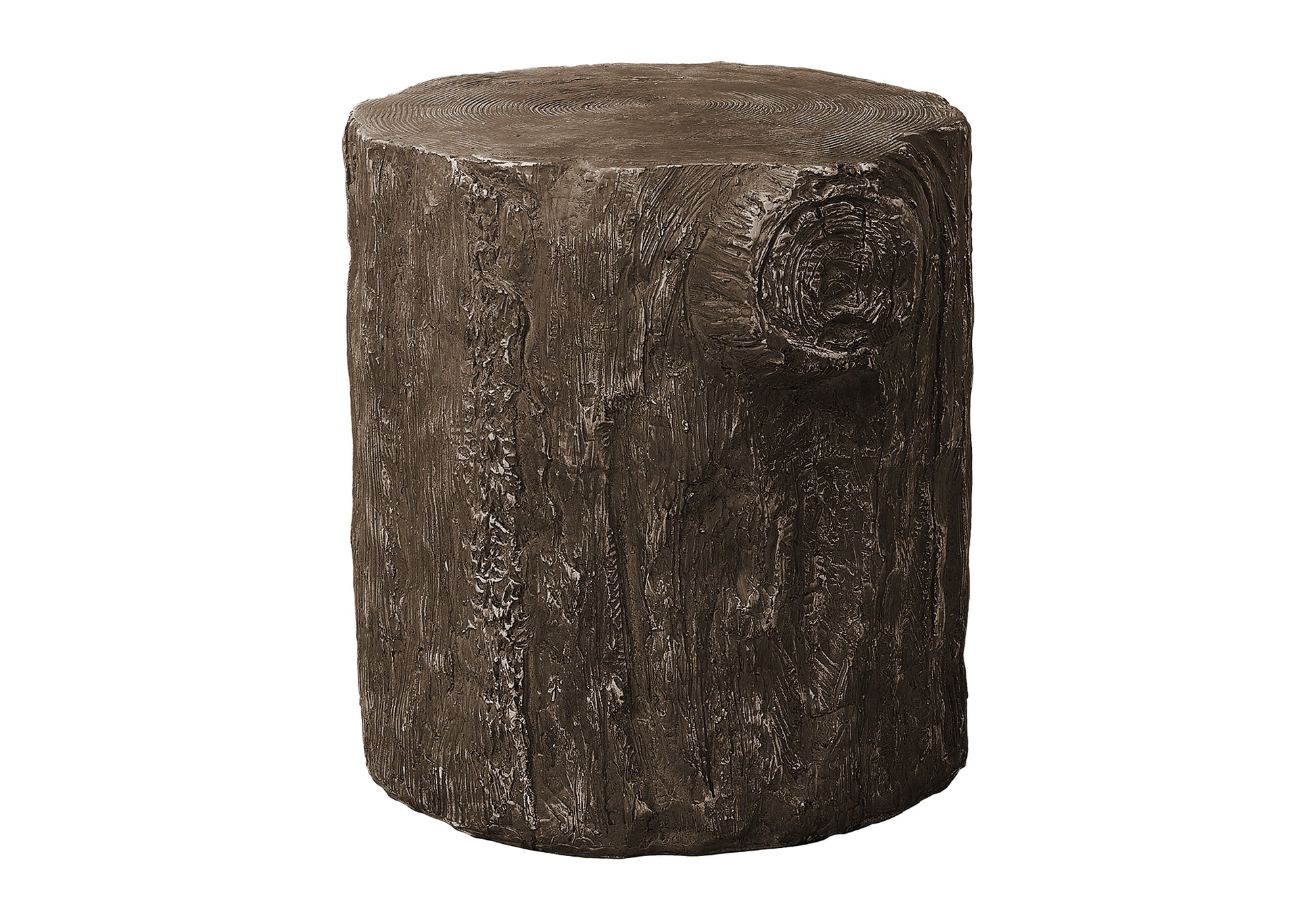 Accent Table - 25"H / Grey Indoor Or Outdoor-Accent Table-DECOROLALA