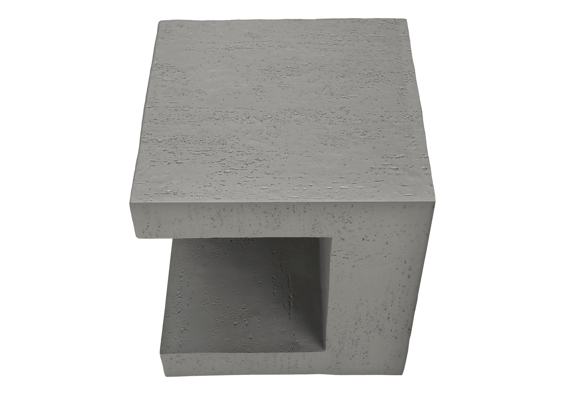 Accent Table - 25"H / Grey Indoor Or Outdoor-Accent Table-DECOROLALA