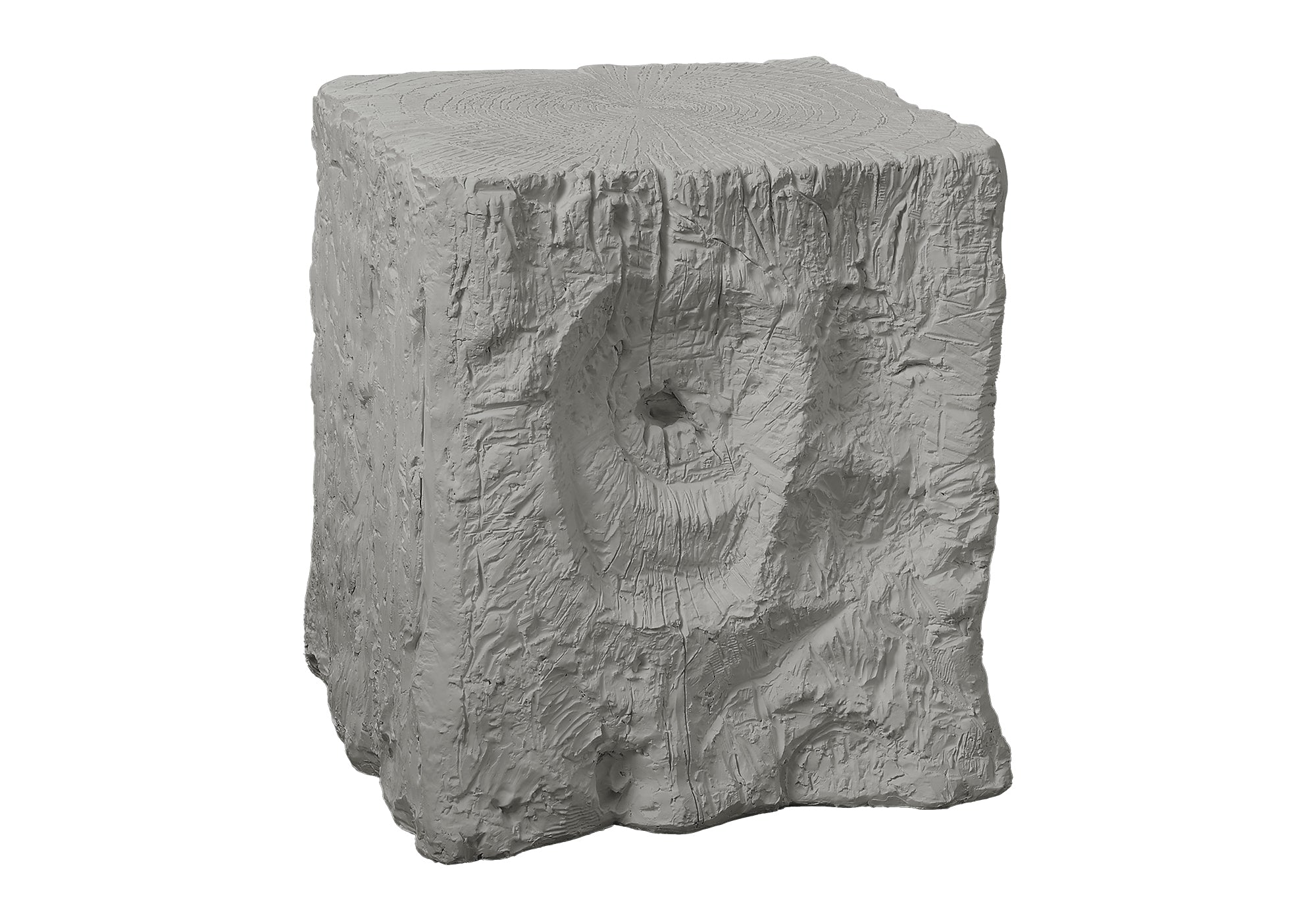 Accent Table - 25"H / Grey Indoor Or Outdoor-Accent Table-DECOROLALA