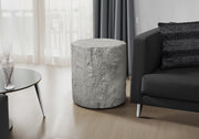 Accent Table - 25"H / Grey Indoor Or Outdoor-Accent Table-DECOROLALA