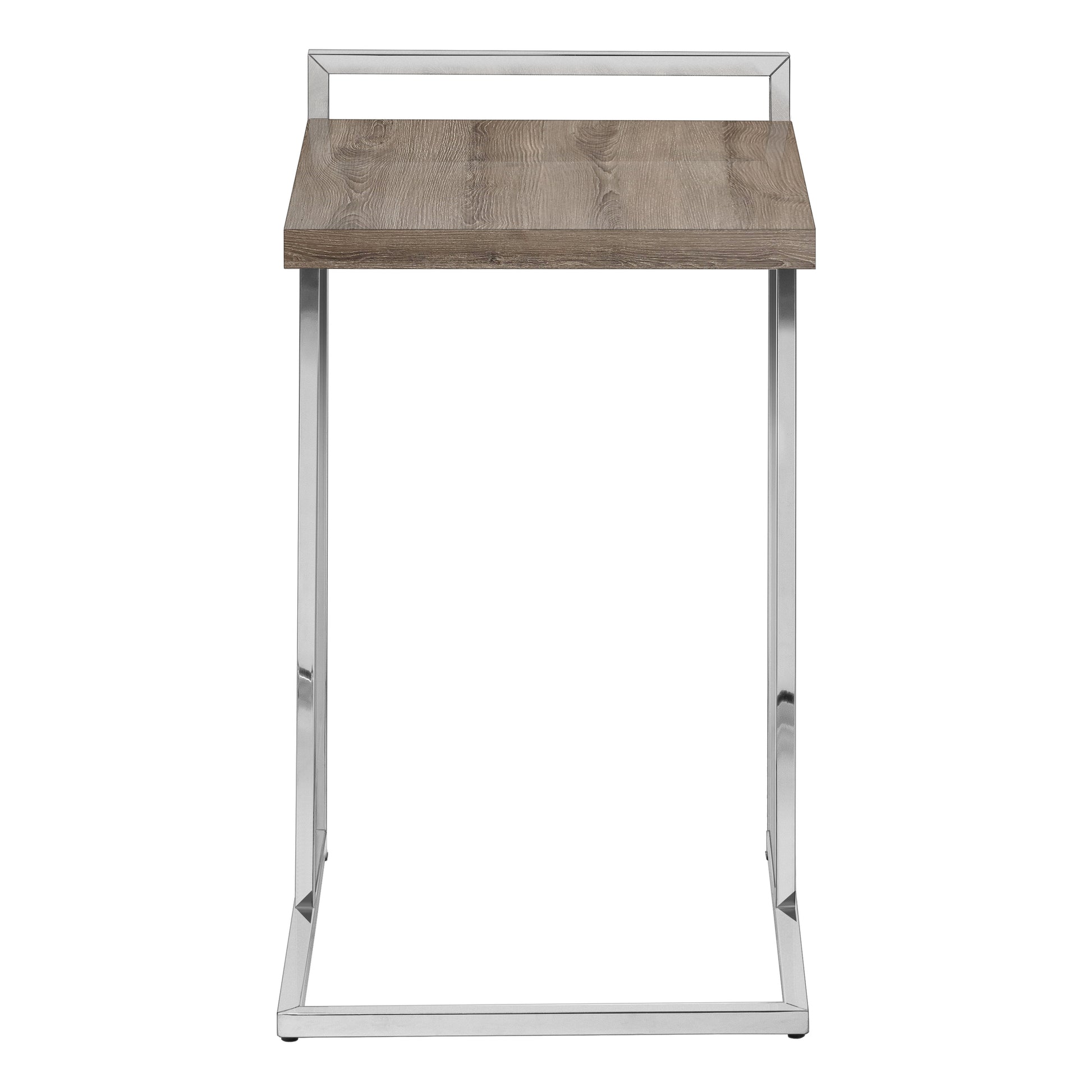 Accent Table - 25"H / Grey Reclaimed Wood / Black Metal-Accent Table-DECOROLALA
