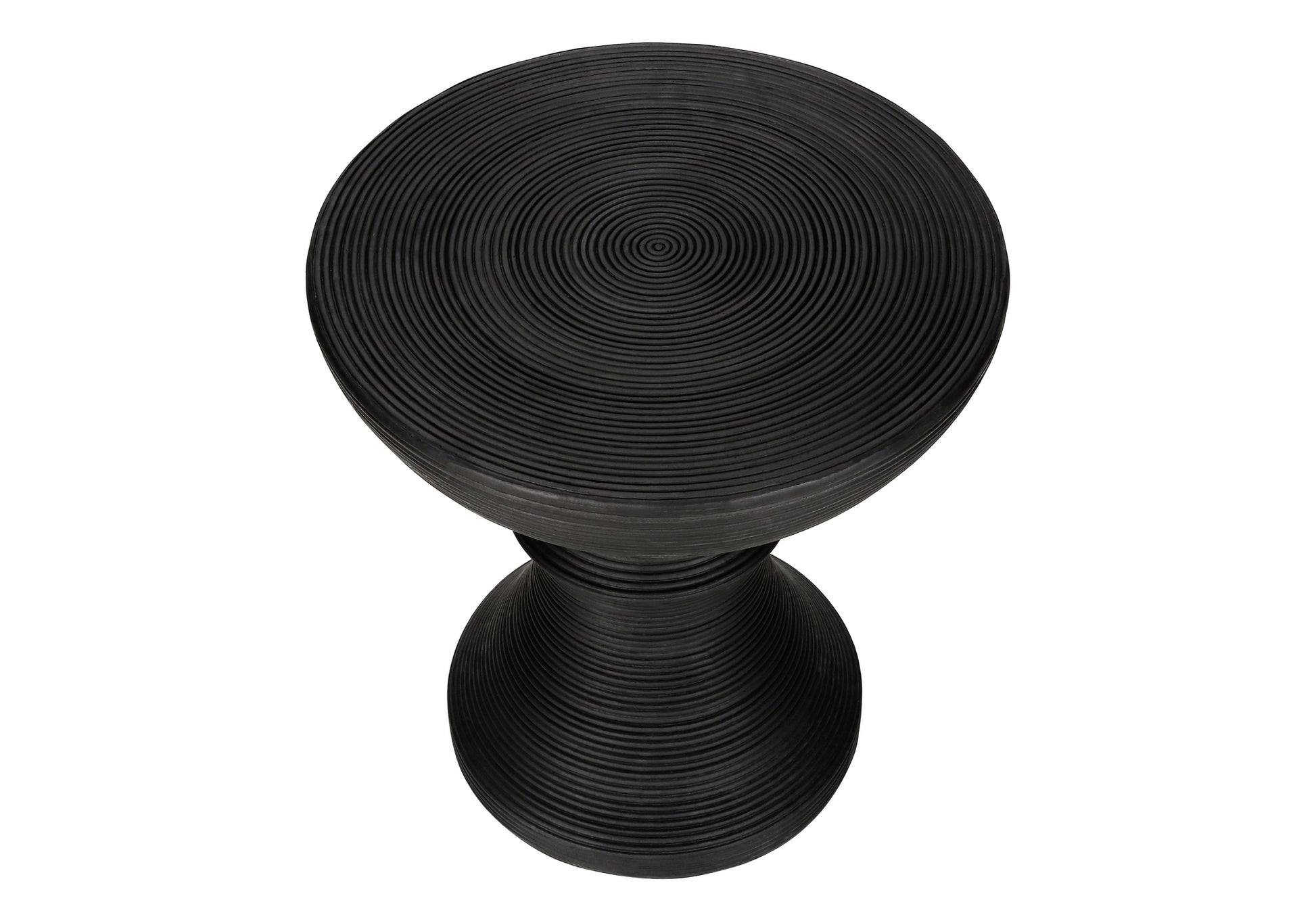 Accent Table 25"H Grey Round Indoor/Outdoor-Accent Table-DECOROLALA