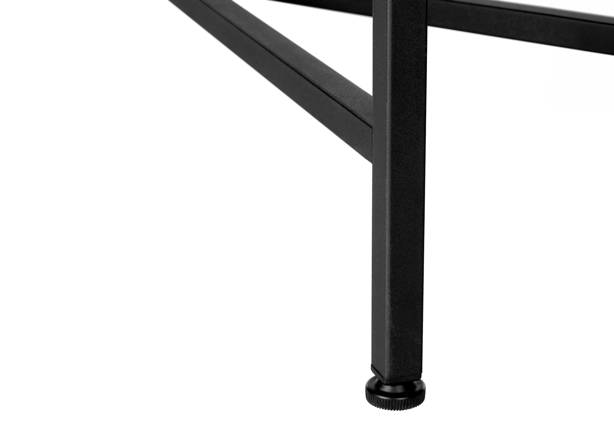 Accent Table - 42"L / Brown Reclaimed Wood/ Black Console-Accent Table-DECOROLALA