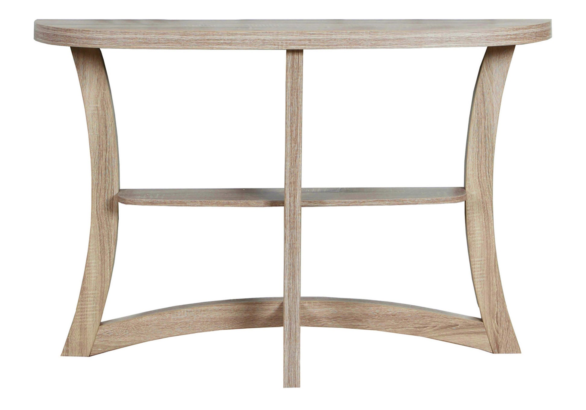 Accent Table - 47"L Dark Taupe Hall Console-Accent Table-DECOROLALA