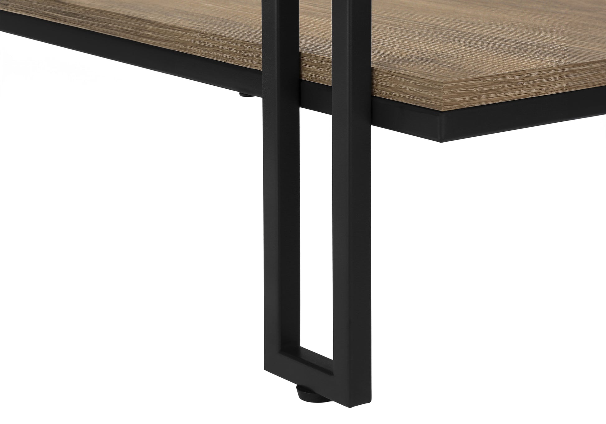 Accent Table - 48"L / Grey / Black Metal Hall Console-Accent Table-DECOROLALA