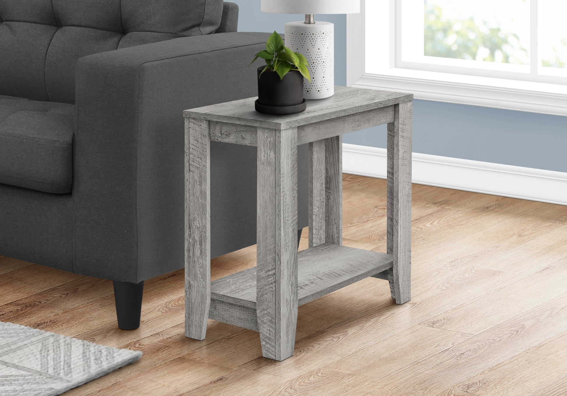 Accent Table - Dark Taupe-Accent Table-DECOROLALA