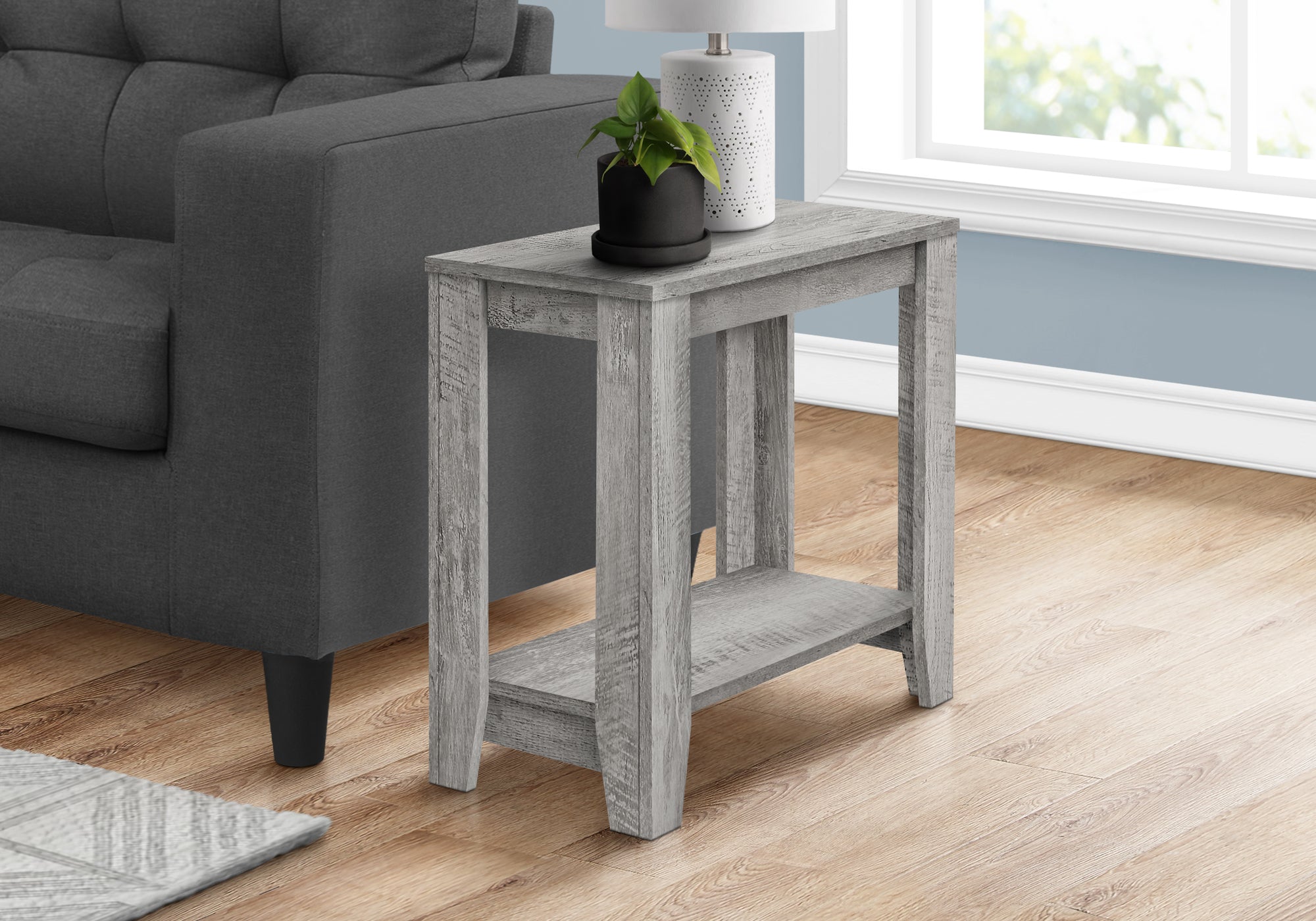 Accent Table - Dark Taupe-Accent Table-DECOROLALA