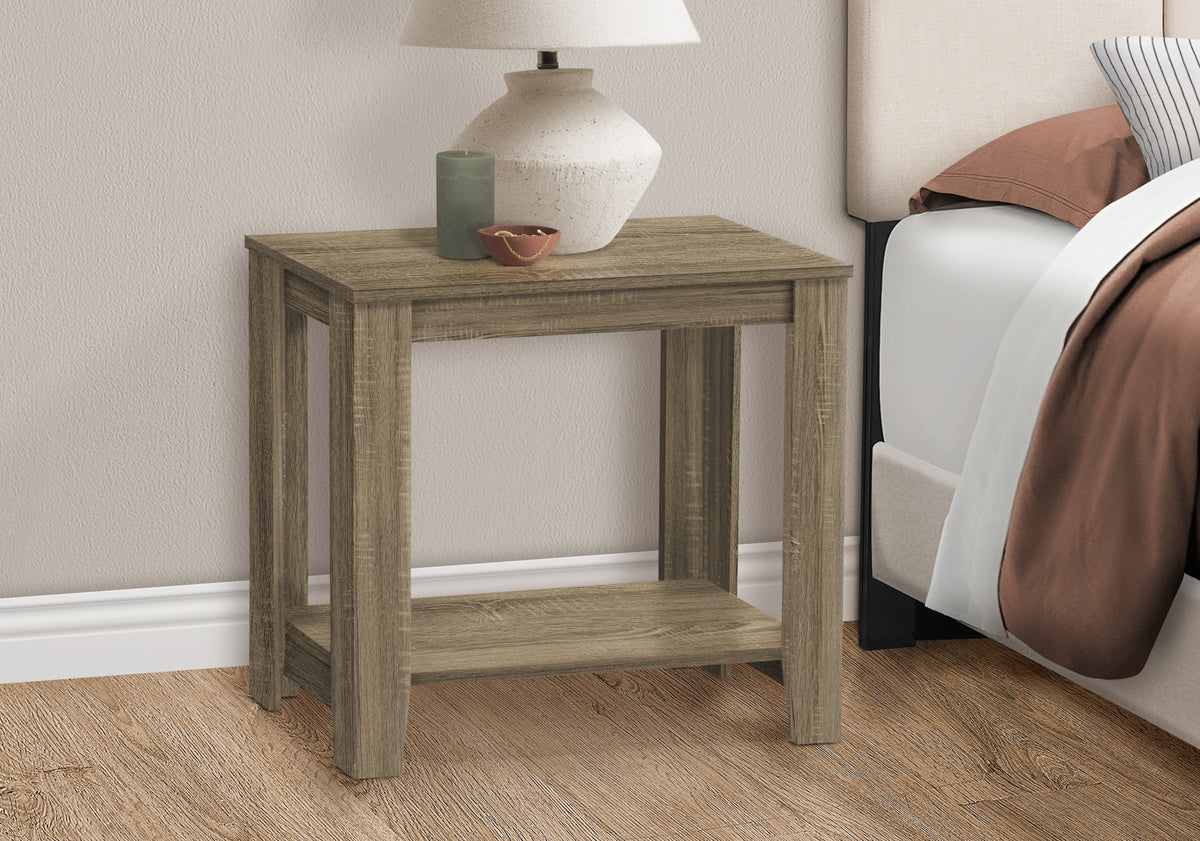 Accent Table - Dark Taupe-Accent Tables-DECOROLALA