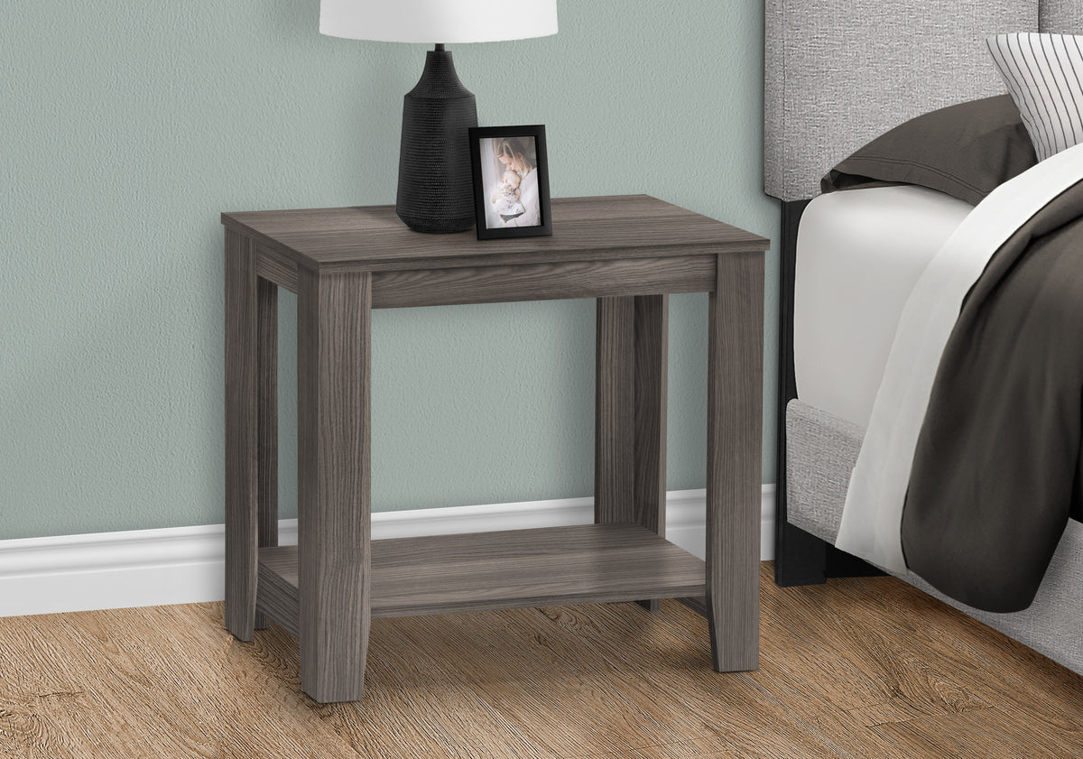 Accent Table - Dark Taupe-Accent Tables-DECOROLALA