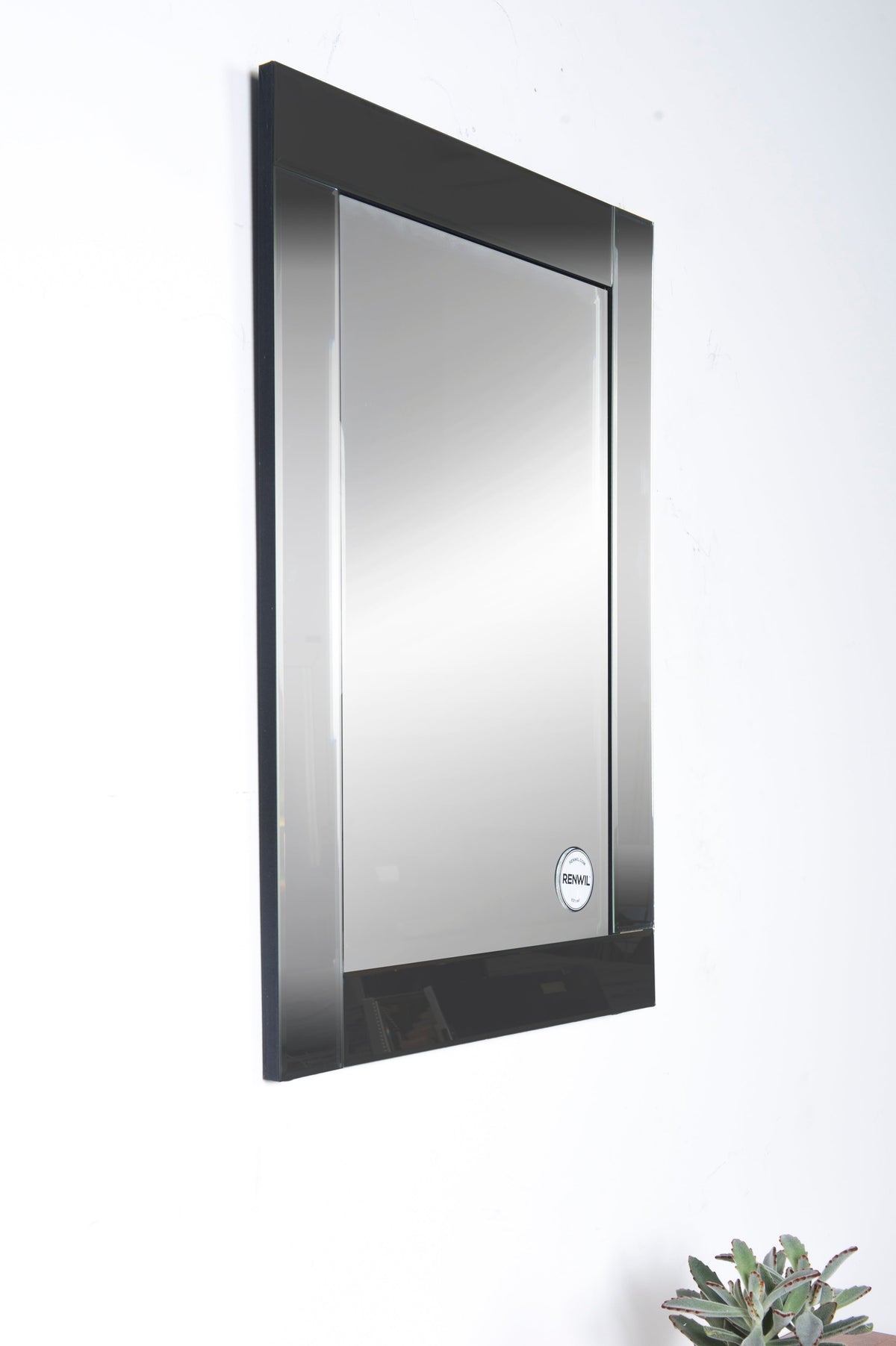 Adan 32" Tall Rectangle Wall Mirror-Mirrors-DECOROLALA
