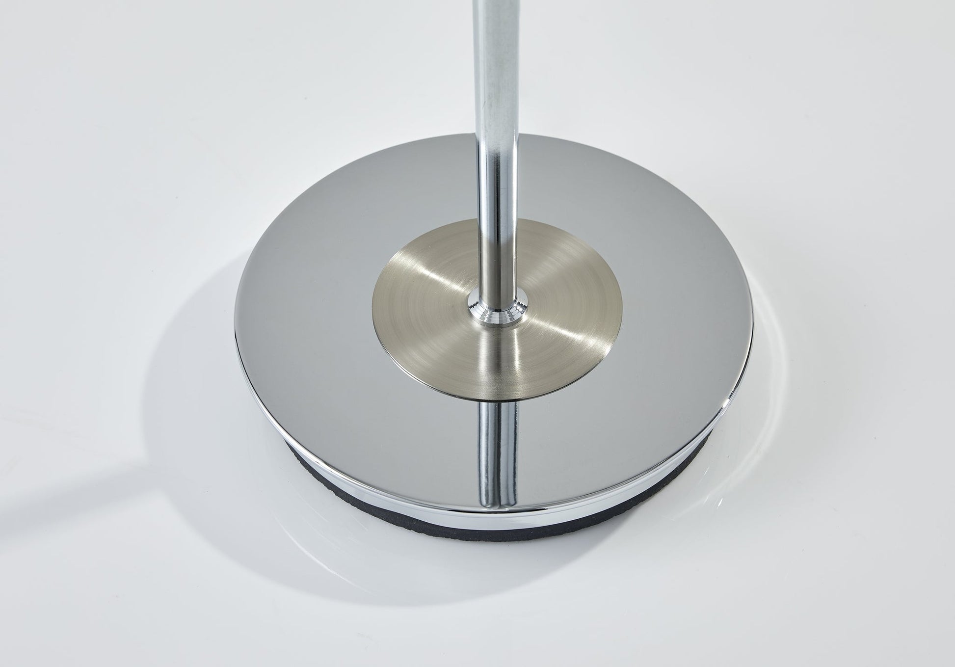 Adesso Metropolis 300W Floor Lamp - Brushed Steel-Lighting-DECOROLALA