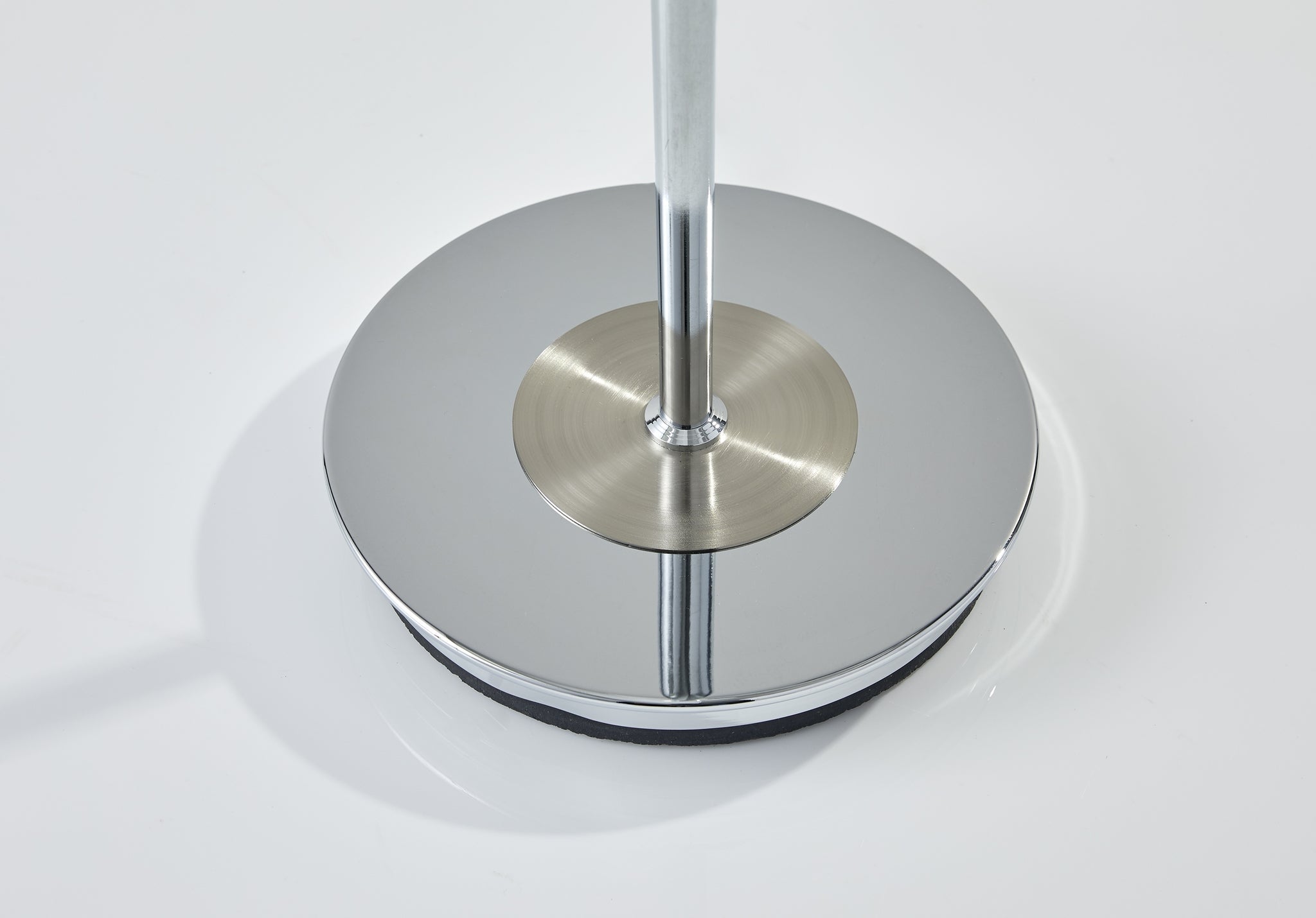 Adesso Metropolis 300W Floor Lamp - Brushed Steel-Lighting-DECOROLALA