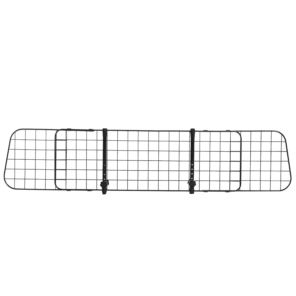 Adjustable Dog Car Barrier - Black Heavy Duty Metal Safety Gate-Dog Supplies-DECOROLALA