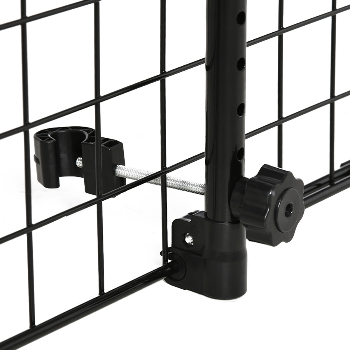 Adjustable Dog Car Barrier - Black Heavy Duty Metal Safety Gate-Dogs-DECOROLALA
