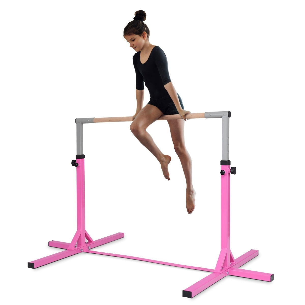 Adjustable Gymnastics Bar Horizontal Bar for Kids