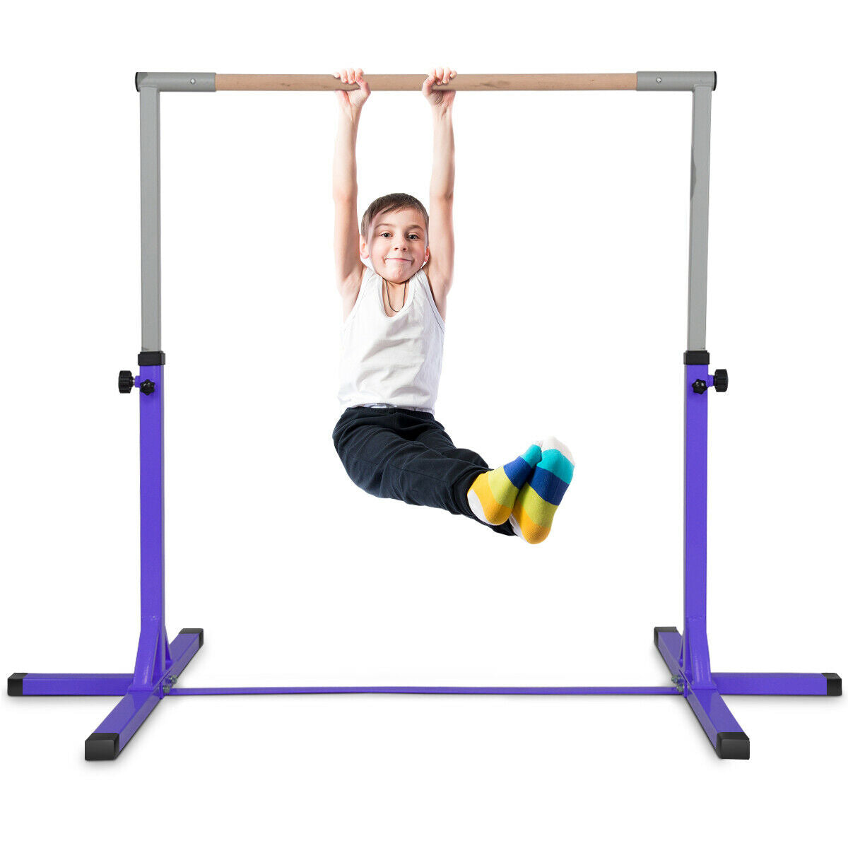 Adjustable Gymnastics Bar Horizontal Bar for Kids