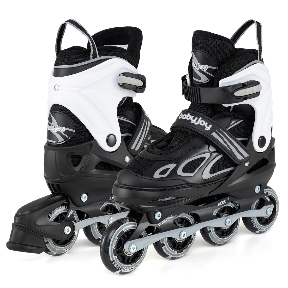 Patins à lame réglable pour enfants, 4 tailles, roulettes réglables