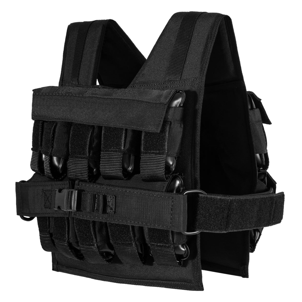 Adjustable Weighted Vest for Men and Women with Removable Iron Weights-44 lbs and L Size-Weight Lifting Accessories-DECOROLALA