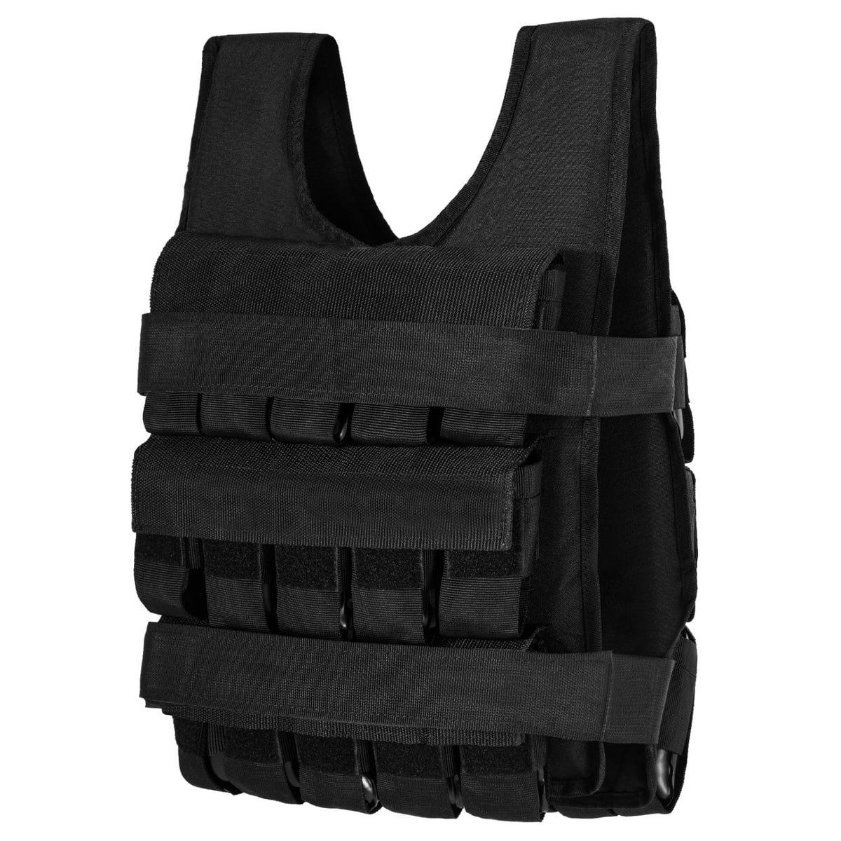 Adjustable Weighted Vest for Men and Women with Removable Iron Weights-66 lbs and M Size-Weight Lifting Accessories-DECOROLALA