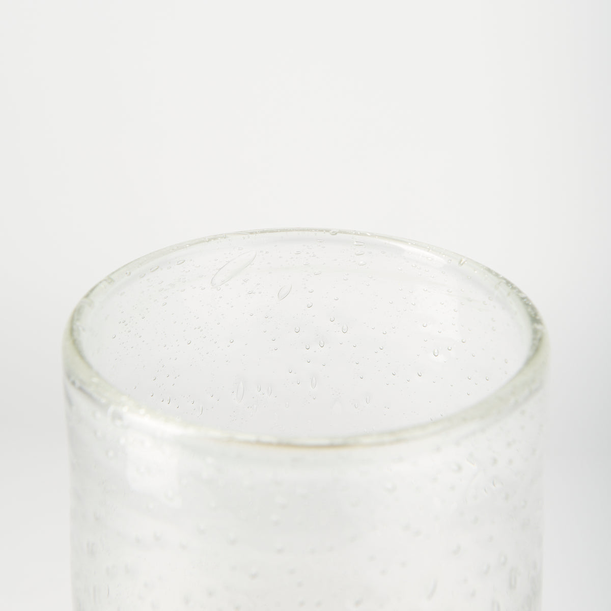Adriatic I Small Brushed Gold Metal Glass Vase-Vase-DECOROLALA