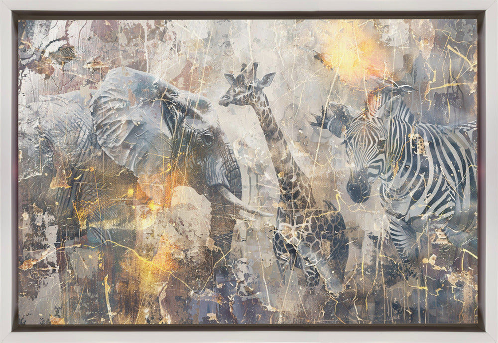 African Art Illustration Wallart 114-canvas-DECOROLALA