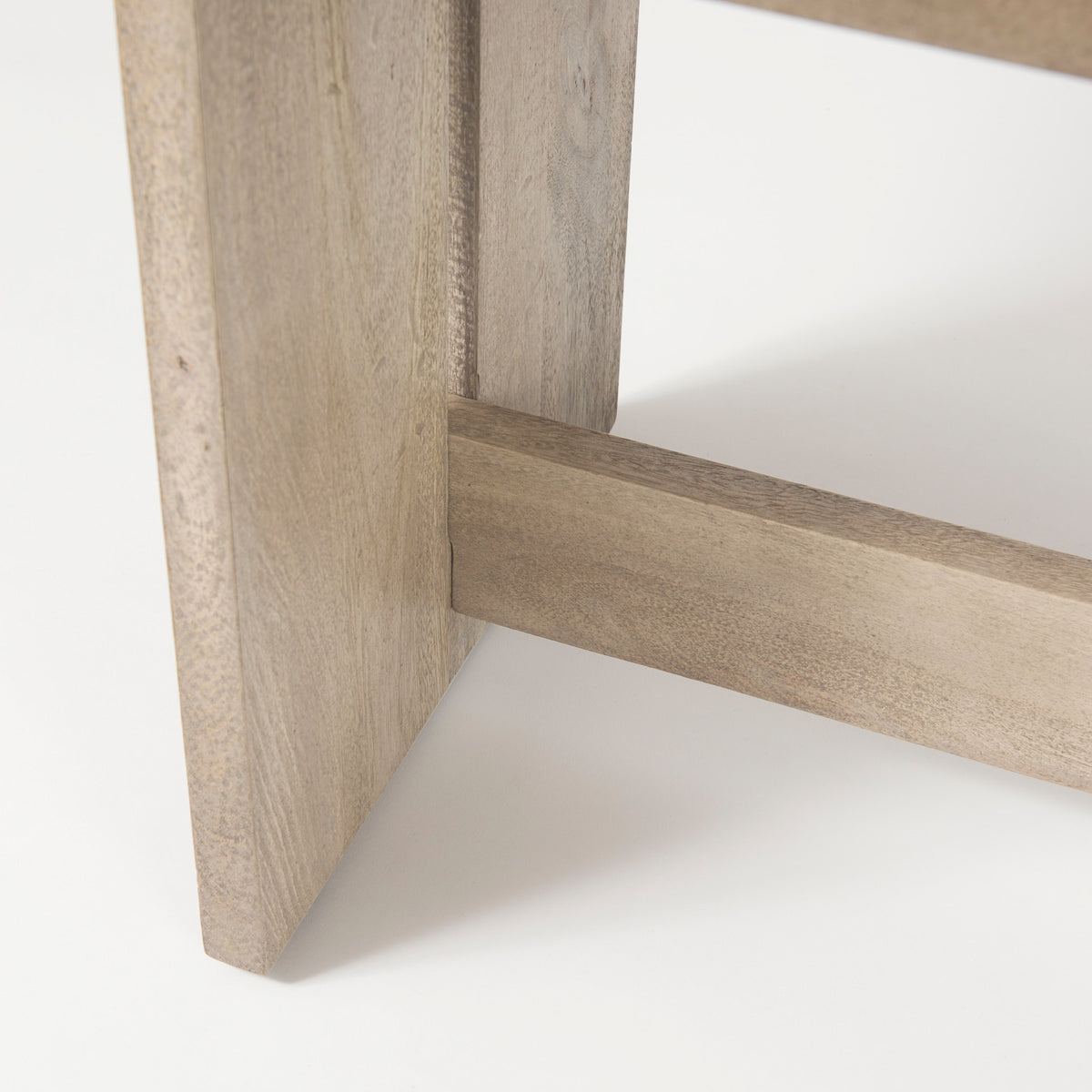 Aida 18H Light Wood Dining Bench-Benches-DECOROLALA