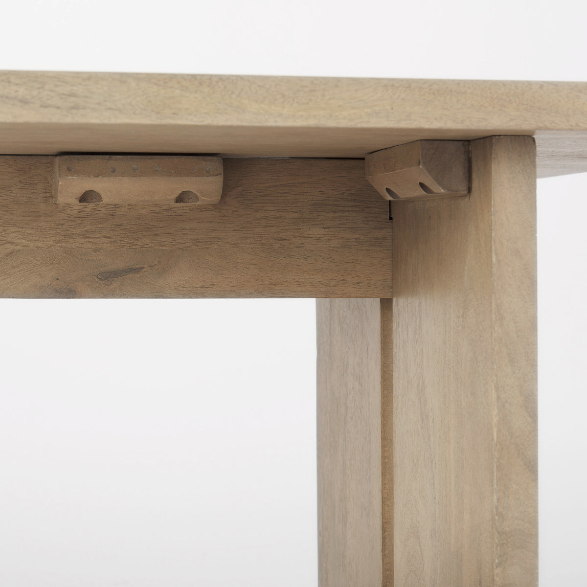 Aida 18H Light Wood Dining Bench-Benches-DECOROLALA
