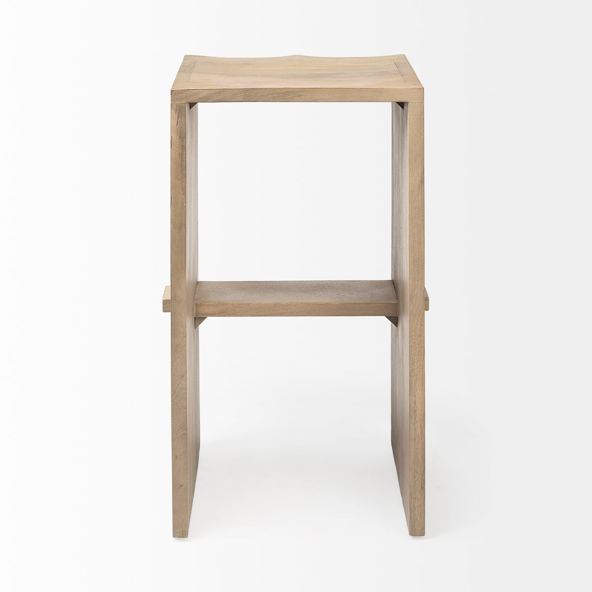 Aida 30" Seat Height Light Wood Bar Stool-Bar Stools-DECOROLALA