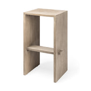 Aida 30" Seat Height Light Wood Bar Stool-Bar Stools-DECOROLALA