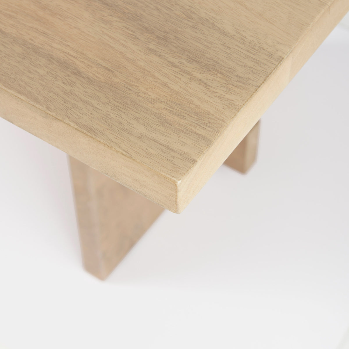 Aida 84"L x 42"W Rectangular Dining Table | Modern | Light Wood | Seats 8-Dining Tables-DECOROLALA